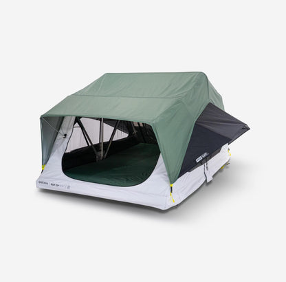 Quechua MH500 Fresh & Black Rooftop Tent - 2 Person