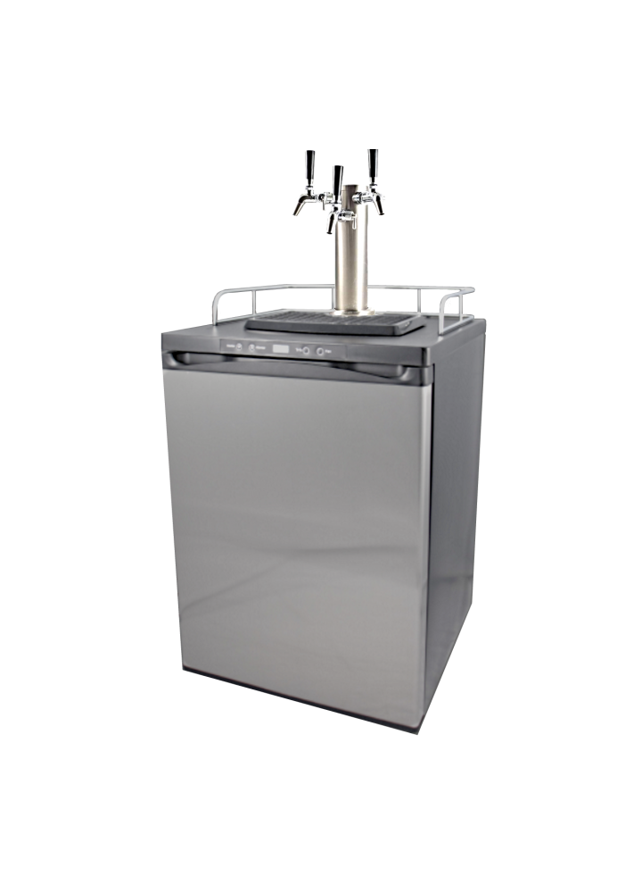 KegLand Series X.1 Kegerator with Quad NukaTap Faucet Tower
