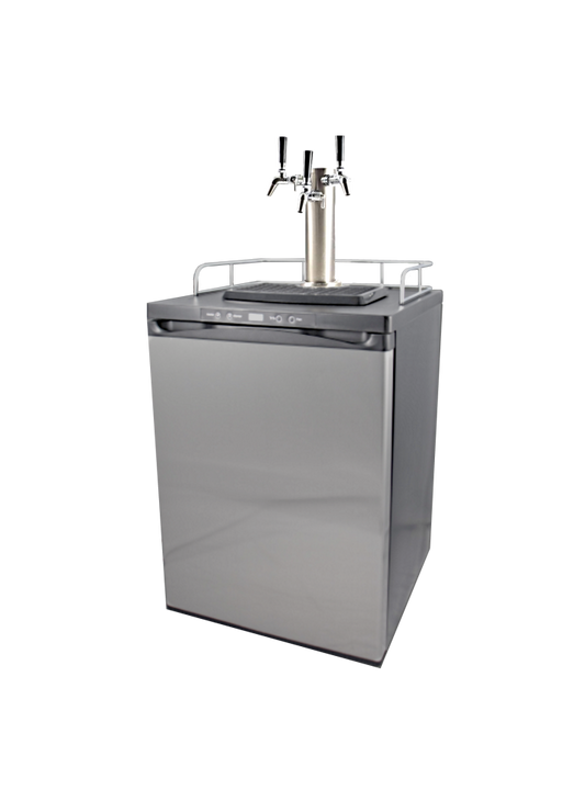 KegLand Series X.1 Kegerator with Quad NukaTap Faucet Tower